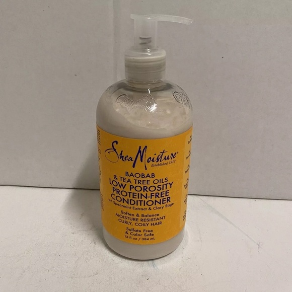 Other - Shea Moisture Baobab Tea Tree Oils Low Porosity Conditioner Spearmint Sage 13 OZ